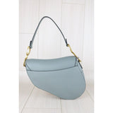 Dior Trotter Saddle Medium Blue S25073011 (Very Good Condition)