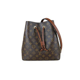 Louis Vuitton X25082408 Monogram Neo Noe Shoulder Bag Brown Current Model IC Chips Model (Very Good Condition)