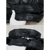 Chanel Down Tote Bag Black Made in 2009-2010 V25100717 (Good Condition)