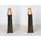 Louis Vuitton X25091401 Monogram Petit Sac Plat Mini Tote Bag (Very Good Condition)