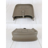 Hermes Mini Evelyn 16 Shoulder Bag Etoupe Gray D Stamp Made In 2019 Year W25092604 (Very Good Condition)