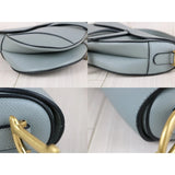 Dior Trotter Saddle Medium Blue S25073011 (Very Good Condition)
