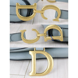 Dior Trotter Saddle Medium Blue S25073011 (Very Good Condition)
