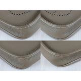 Hermes Mini Evelyn 16 Shoulder Bag Etoupe Gray D Stamp Made In 2019 Year W25092604 (Very Good Condition)