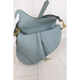 Dior Trotter Saddle Medium Blue S25073011 (Very Good Condition)