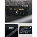 Chanel W25082803 Coco Mark Lambskin Pearl Chain Mini WOC16 Black Made In 2021-2022 (Very Good Condition)