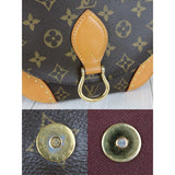 Louis Vuitton Monogram Saint Cloud Rivet Tassel Shoulder Bag X25081813 (Good Condition)