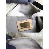 Fendi H25090809 Zucca Mamma Baguette Gold Hardware Beige (Good Condition)