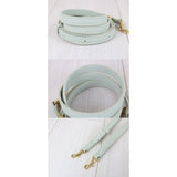 Celine X25091404 Leather Calf Belt Nano Handbag Shoulder Bag Sage Green (Very Good Condition)
