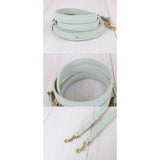 Celine X25091404 Leather Calf Belt Nano Handbag Shoulder Bag Sage Green (Very Good Condition)