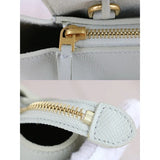 Celine X25091404 Leather Calf Belt Nano Handbag Shoulder Bag Sage Green (Very Good Condition)