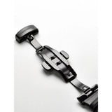 Mandetbrote Mechanical Exception Leather Strap Men's Watch - Orbital | Midnight black