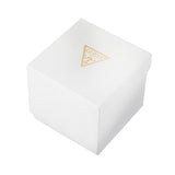 Guess Charmed Ladies White Rose Gold Tone Analog Watch GW0684L4