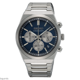 Seiko Conceptual Chronograph Blue Dial Stainless Steel Men's Watch SSB453P1P