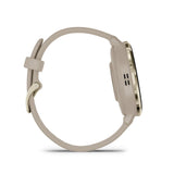 Garmin Venu 3S Cream Gold Stainless Steel Bezel with French Gray Case GM-010-02785-52