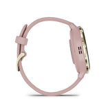 Garmin Venu 3S  Cream Gold Stainless Steel Bezel with Dust Rose Case GM-010-02785-53