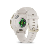 Garmin Venu 3S Cream Gold Stainless Steel Bezel with Ivory Case GM-010-02785-54