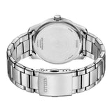 Citizen Quartz Gray Dial With Silver Stainless Steel Strap Men Watch BH5001-56H