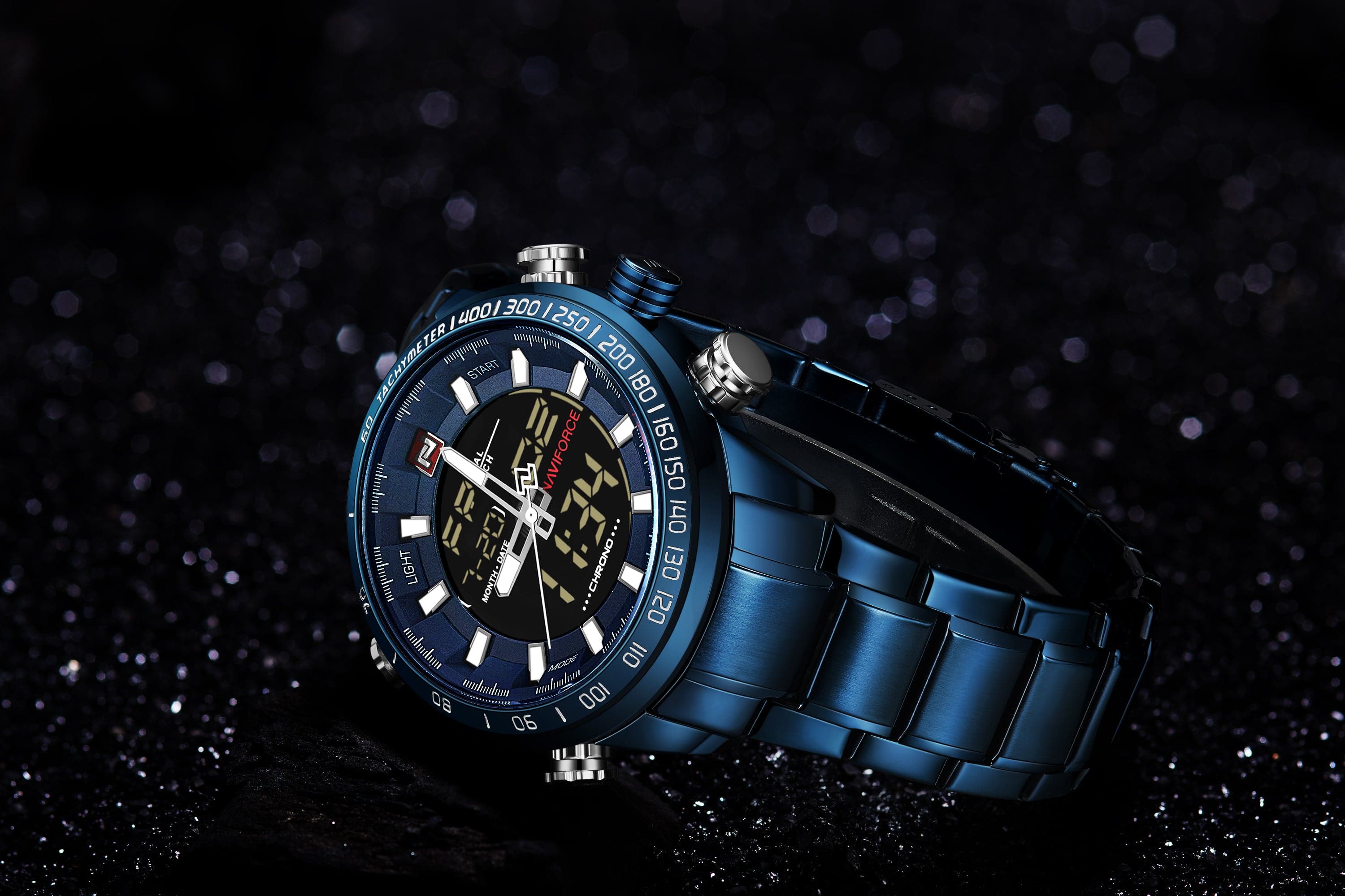 NAVIFORCE NF9093 BE/BE MEN'S WATCH - H2 Hub Watches