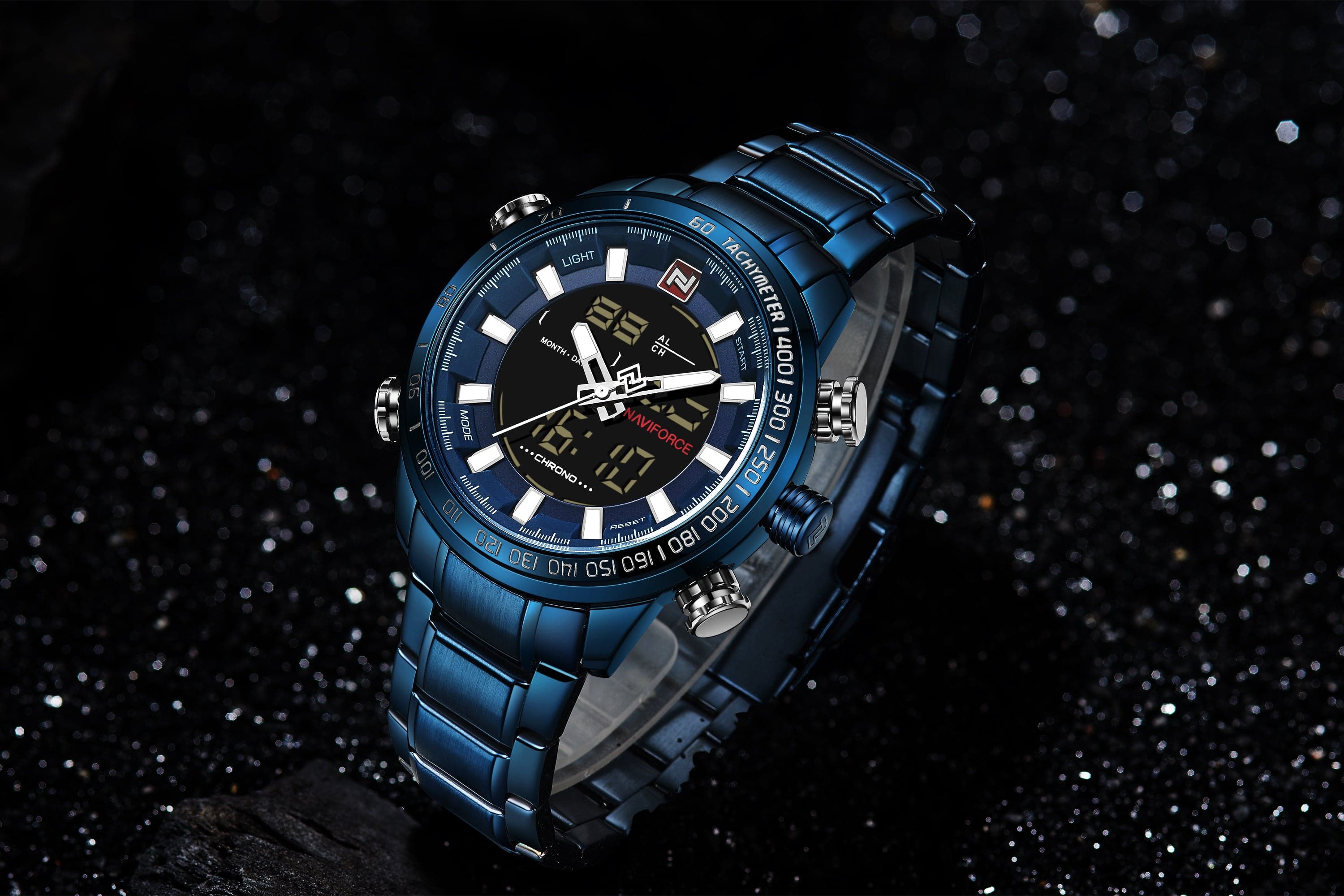 NAVIFORCE NF9093 BE/BE MEN'S WATCH - H2 Hub Watches