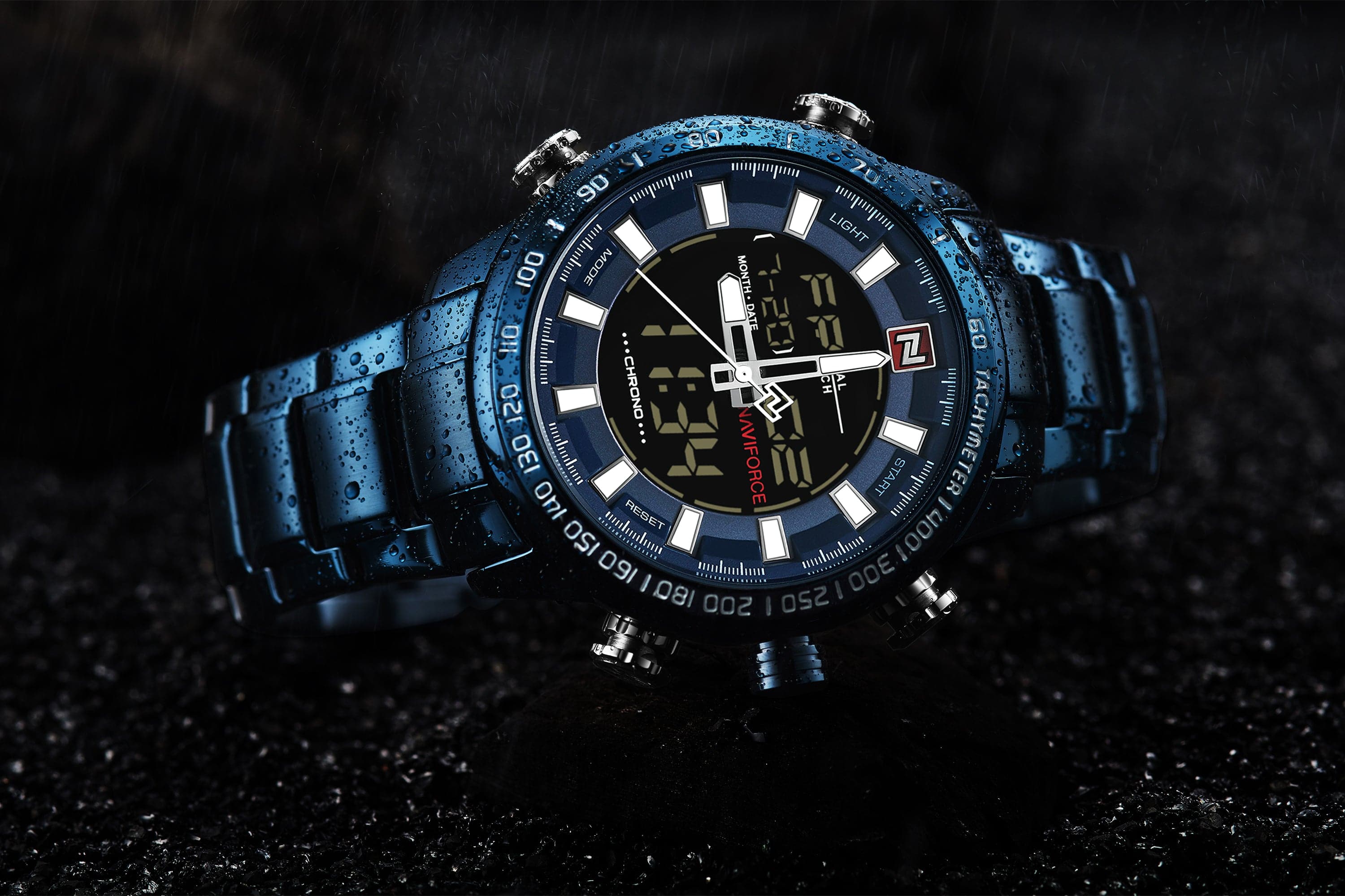NAVIFORCE NF9093 BE/BE MEN'S WATCH - H2 Hub Watches
