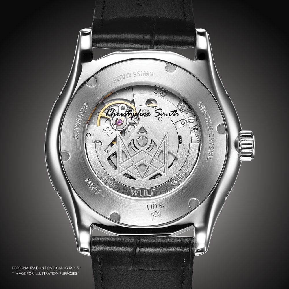 WULF EXO-X WF02.01M SWISS MECHANICAL BRACELET MEN'S WATCH - H2 Hub Watches