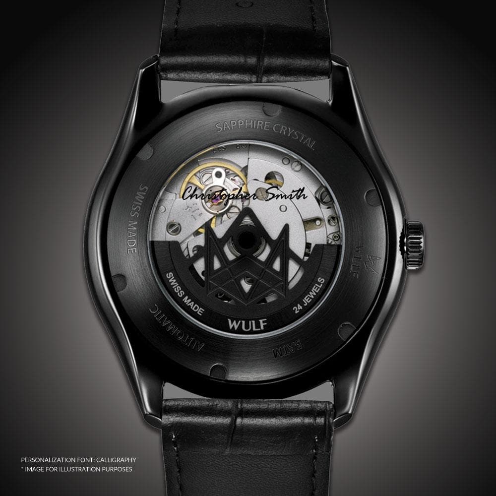 WULF LYCAN-X WF03.05M SWISS MECHANICAL BRACELET MEN'S WATCH - H2 Hub Watches