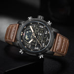 NAVIFORCE NF9160 B/Y/BN MEN'S WATCH - H2 Hub Watches