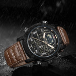 NAVIFORCE NF9160 B/Y/BN MEN'S WATCH - H2 Hub Watches