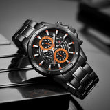 NAVIFORCE CHRONOGRAPH NF9149 B/O/B MEN'S WATCH - H2 Hub Watches