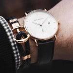PAUL HEWITT ACCESSORY PHREP IP ROSE GOLD NYLON BLACK - H2 Hub Watches