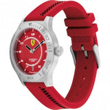 FERRARI SCUDERIA 0810028 RED SILICONE STRAP MEN'S WATCH