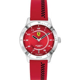 FERRARI SCUDERIA 0810028 RED SILICONE STRAP MEN'S WATCH