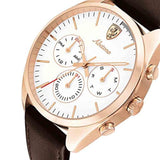 FERRARI ABETONE LEATHER STRAP WATCH 0830504 MEN'S WATCH