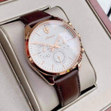 FERRARI ABETONE LEATHER STRAP WATCH 0830504 MEN'S WATCH