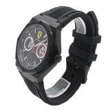 FERRARI SCUDERIA 0830538 BLACK SILICONE STRAP MEN'S WATCH