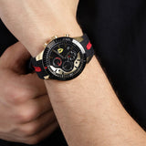 FERRARI REDREV EVO SILICONE STRAP WATCH 0830593 MEN'S WATCH