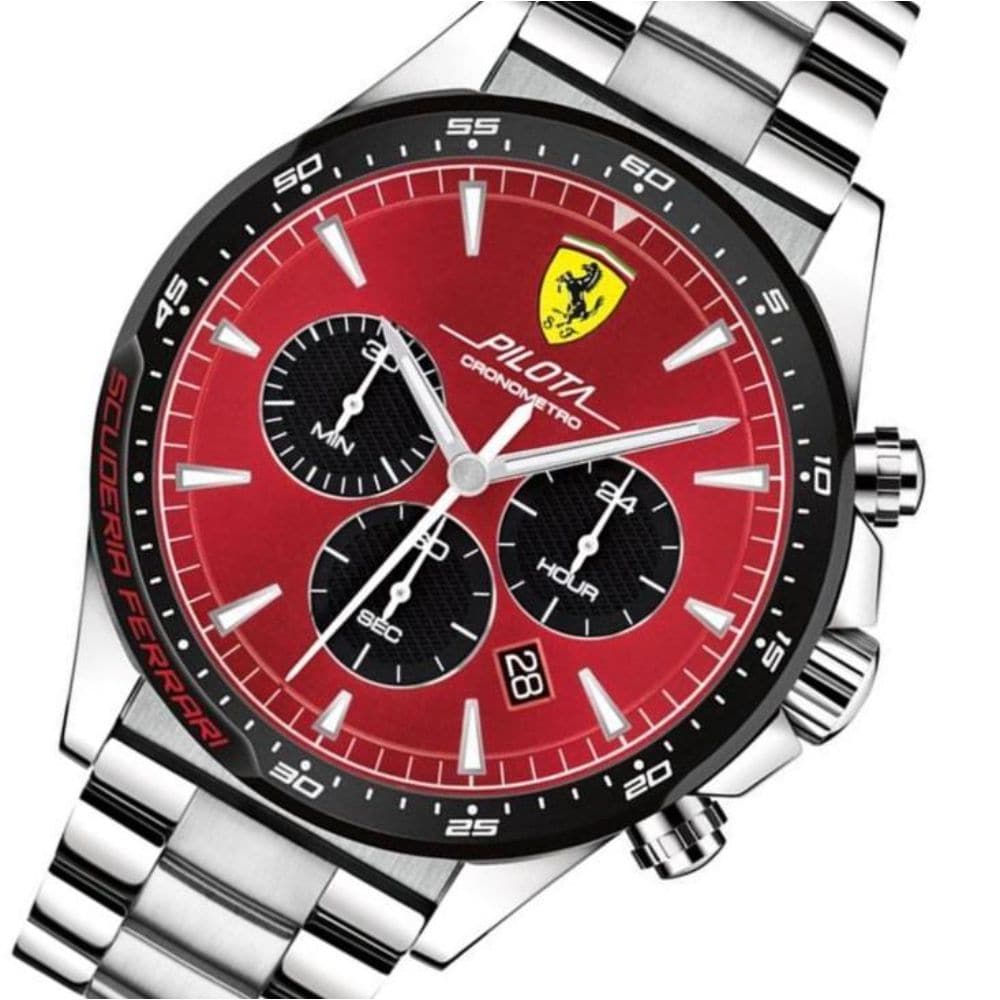 FERRARI PILOTA 0830619 MEN'S WATCH - H2 Hub Watches