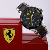 FERRARI SCUDERIA 0830762 STAINLESS STEEL MEN WATCH