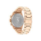 FERRARI SCUDERIA PILOT 0830819 ROSE GOLD STAINLESS STEEL MEN'S WATCH