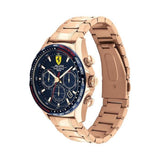 FERRARI SCUDERIA PILOT 0830819 ROSE GOLD STAINLESS STEEL MEN'S WATCH