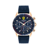 FERRARI SCUDERIA 0830840 PILOTA EVO BLUE STRAP MEN'S WATCH
