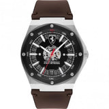 FERRARI SCUDERIA 0830844 ASPIRE BROWN LEATHER MEN'S WATCH