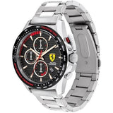 Ferrari Scuderia 0830852 Pilota Evo Turbo Silver Men's Watch