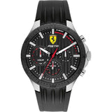 Ferrari Scuderia 0830853 Black Resin Strap Men's Watch