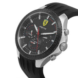Ferrari Scuderia 0830853 Black Resin Strap Men's Watch