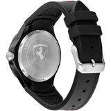 FERRARI SCUDERIA PISTA 0840038 BLACK SILICONE MEN'S WATCH