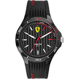 FERRARI SCUDERIA PISTA 0840038 BLACK SILICONE MEN'S WATCH
