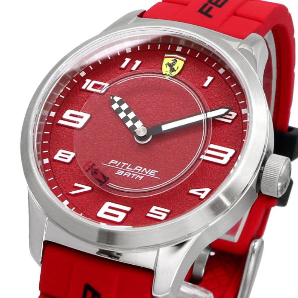 FERRARI SCUDERIA PITLANE 0860016 UNISEX'S WATCH - H2 Hub Watches
