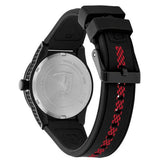FERRARI RED REV 0860017 BLACK SILICONE KID'S WATCH